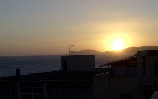 B&B Valencia - Alghero -Italy - sunset