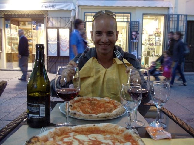 Pizza dinner - Alghero - Sardinia