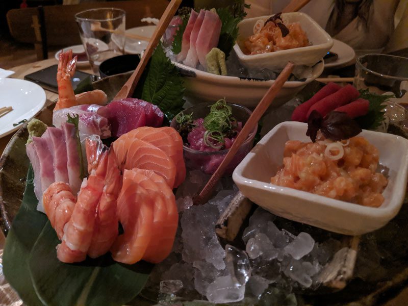 Roka London Restaurant - Sushi platter