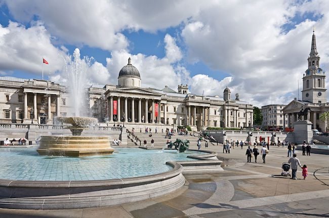 Trafalgar Square London - Photo by DAVID ILIFF. License: CC-BY-SA 3.0