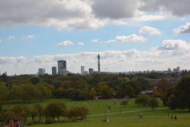 View of London from Primrose Hill