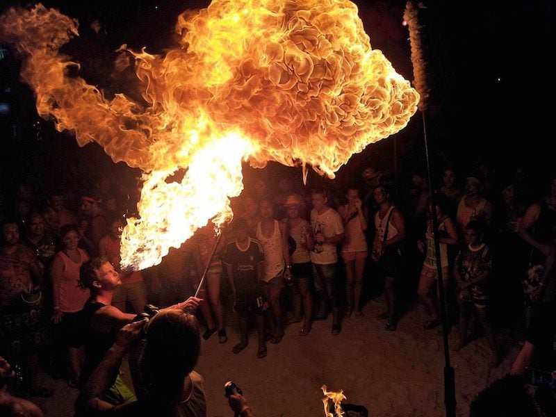 Full moon party. Koh pangan. Thailand