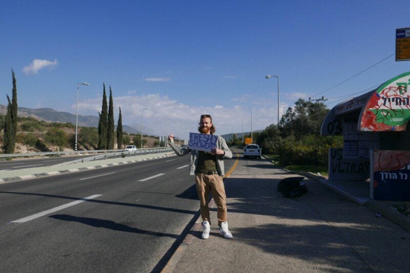 Hitchhiking in Israel