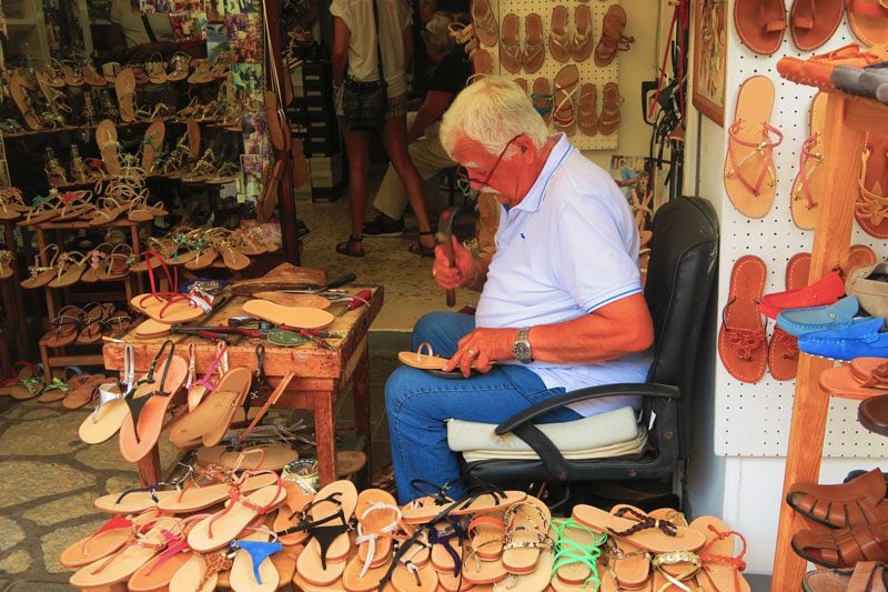 Antonio Viva best sandals in Capri