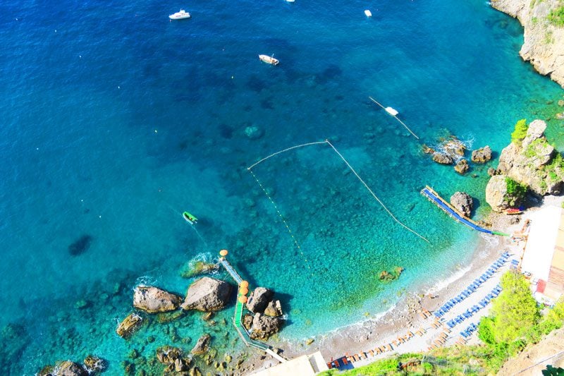 Beach in Amalfi Coast