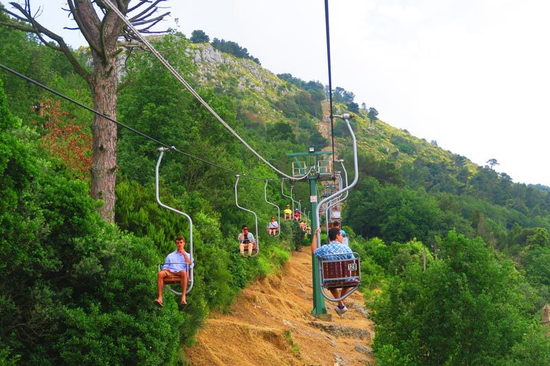 Chairlift to Monte Solaro - Capri