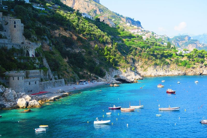 Conca di Marini beach Amalfi Coast