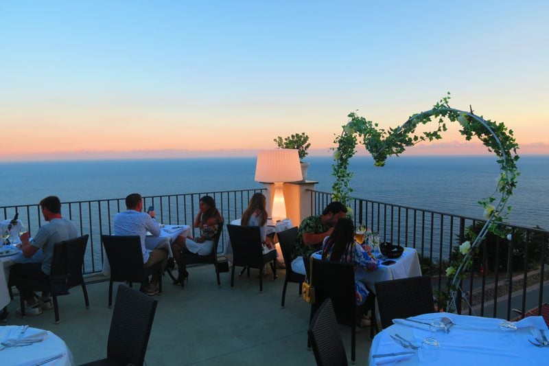 Le Bonta del Capo - best restaurant Amalfi - exterior