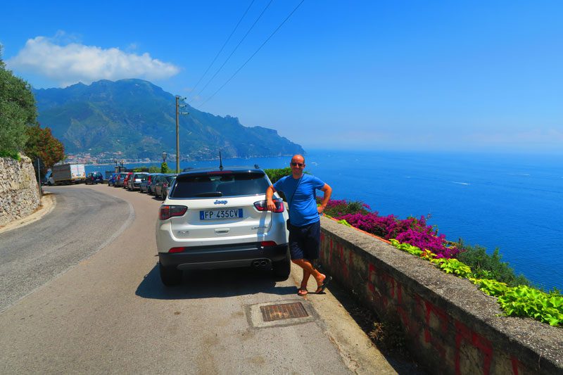 driving in Amalfi Coast getting around by car