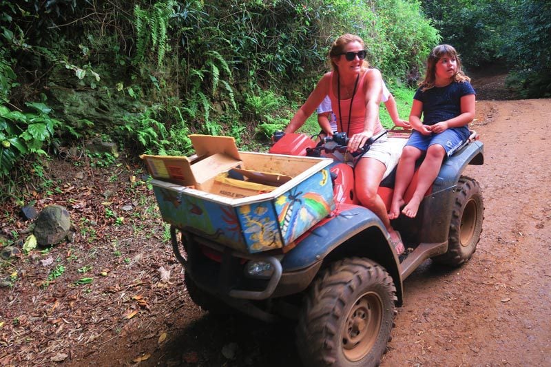 Local Pitcairn Island family