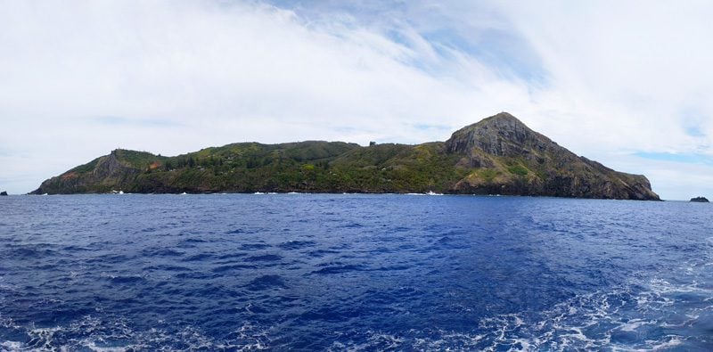 Pitcairn Island Panoramic View