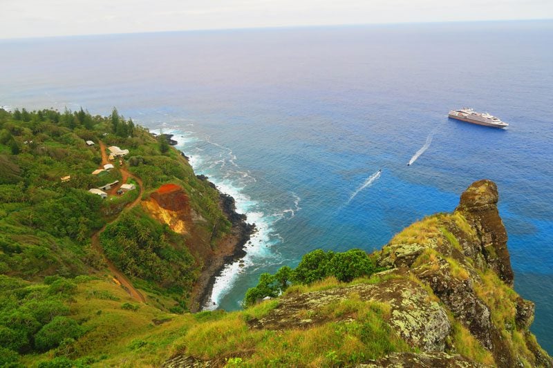Ship’s Landing Point Pitcairn Island lookout