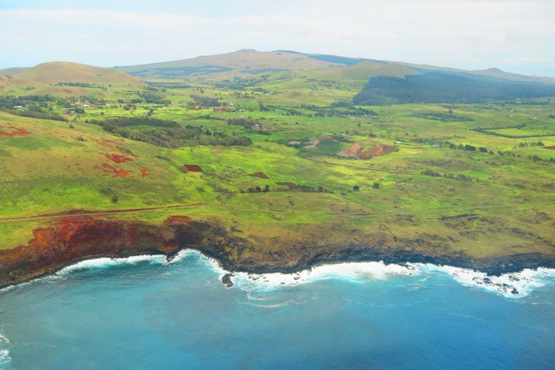 Easter Island from the air 2