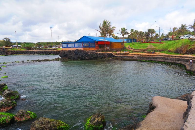 Pea Beach Easter Island