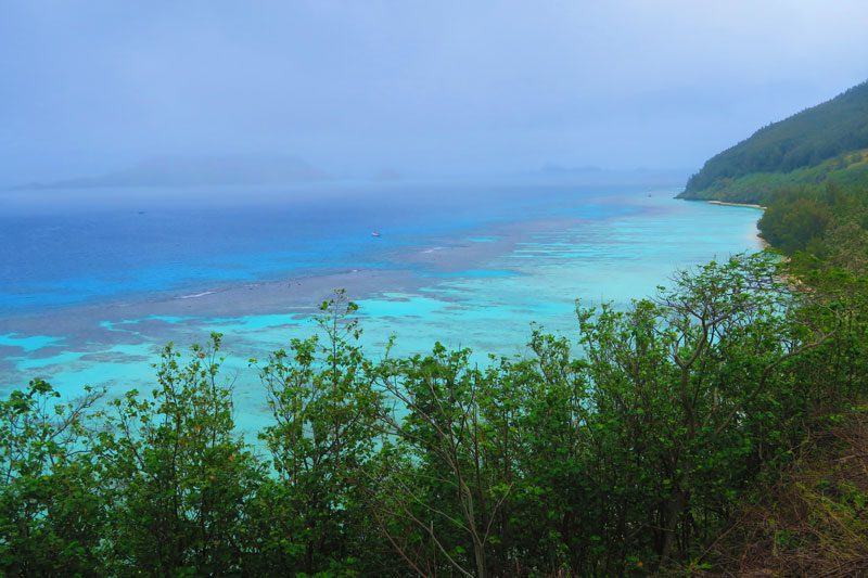 Aukena Lookout point Gambier Islands French Polynesia