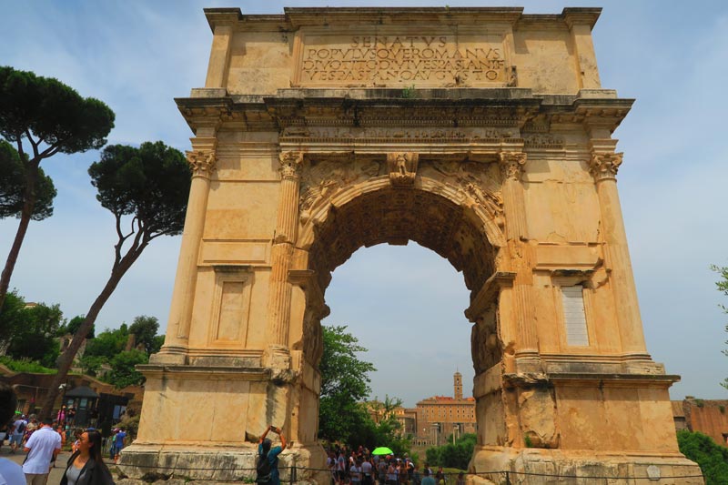 Arch of Titus - Roman Forum -Rome