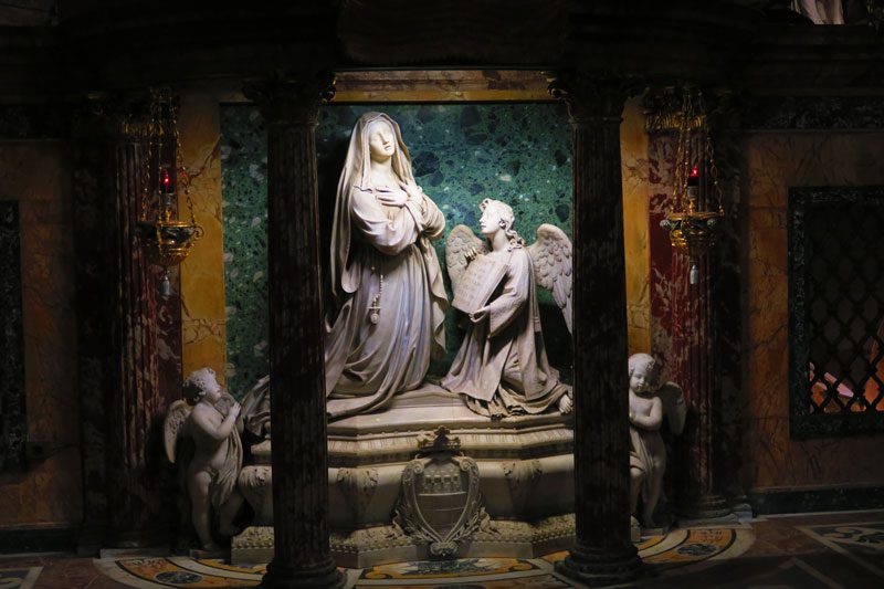 Basilica di Santa Francesca Romana - Rome Church - sculpture
