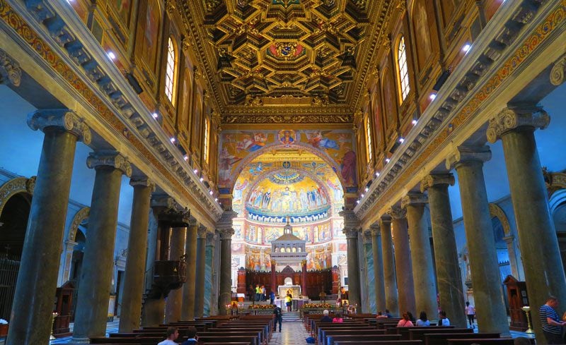 Basilica di Santa Maria in Trastevere - Rome church