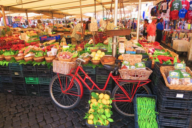 Campo de Fiori Market  - Rome