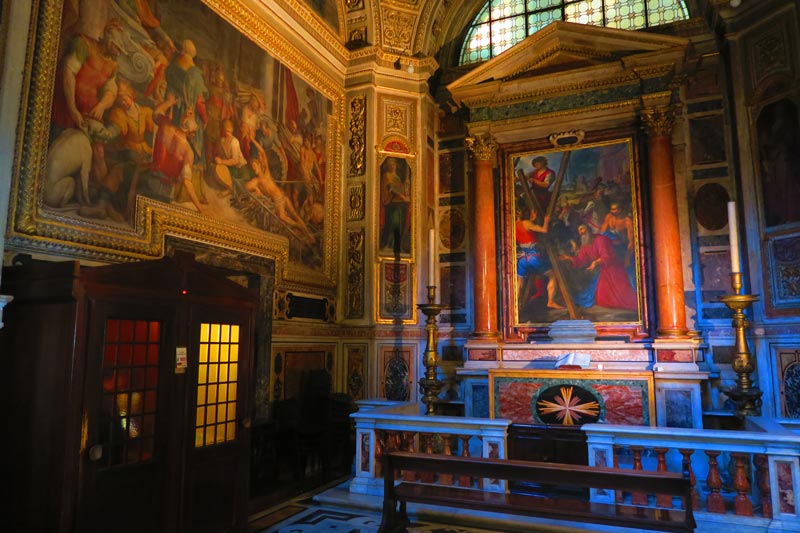 Chiesa del Gesù - Jesuit Church Rome - religious painting