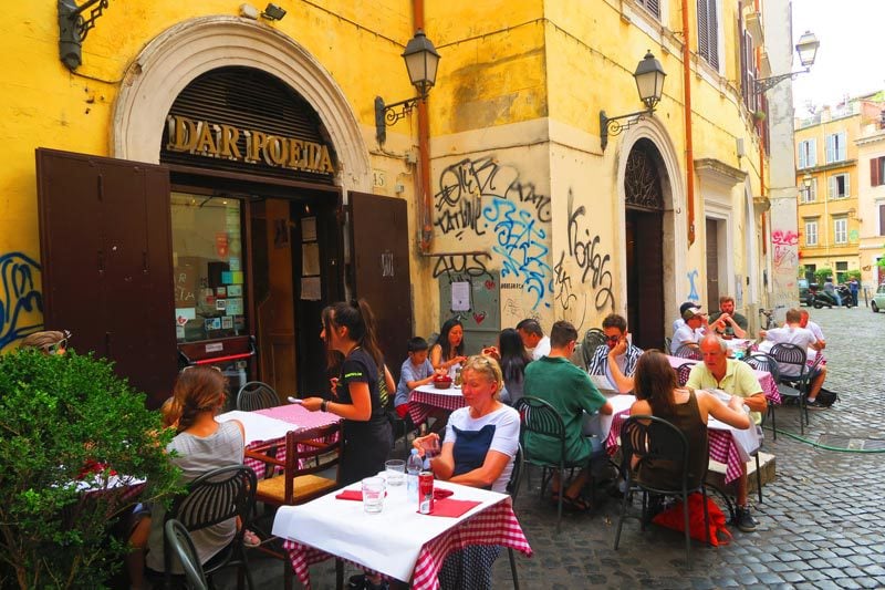 Dar Poeta - Trastevere Pizzeria Rome