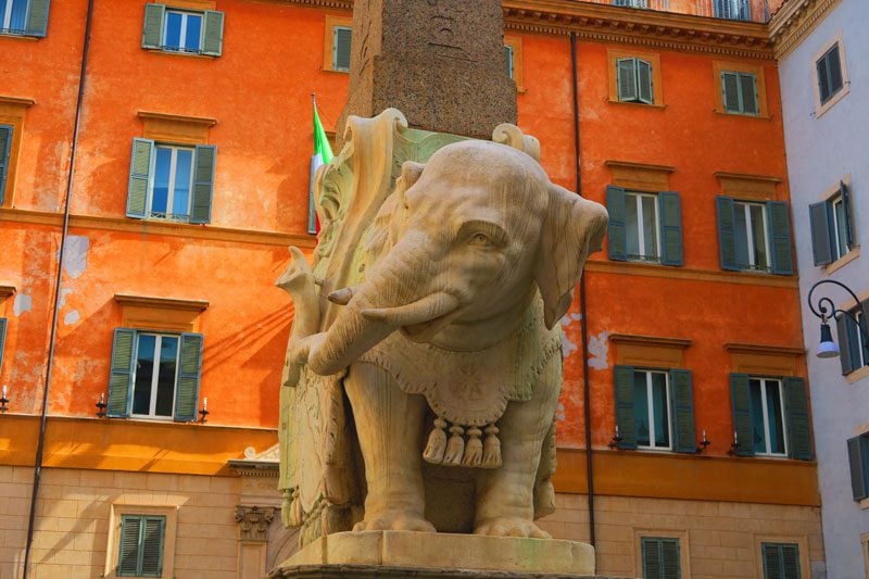 Elephant Statue Bernini - Rome