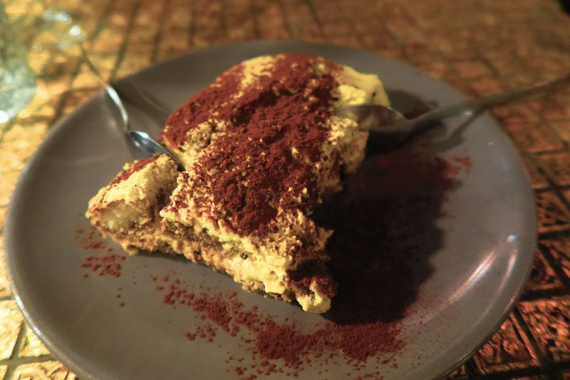 Pietro al Pantheon - Rome restaurant - tiramisu