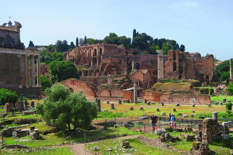Ruins in the Roman Forum - Rome