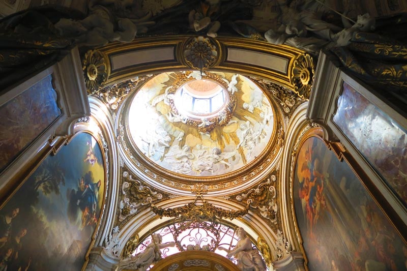 San Luigi dei Francesi Rome church - dome