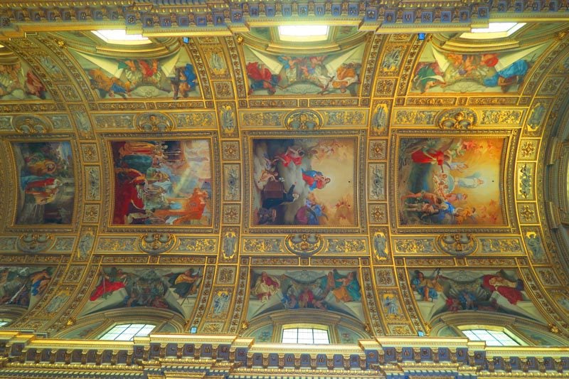 Sant’andrea Della Valle - Rome church - ceiling