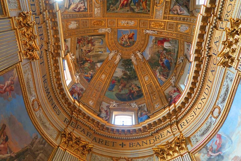 Sant’andrea Della Valle - Rome church fresco