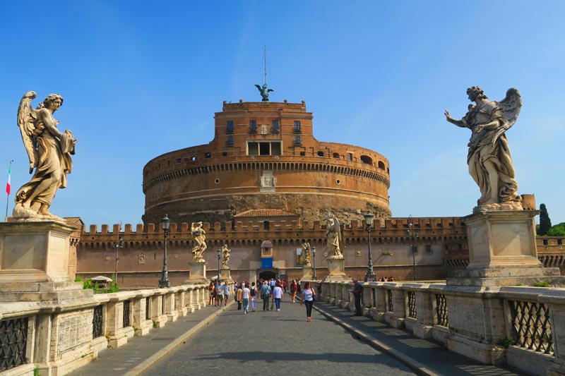 Sant’angelo bridge and castle - Rome