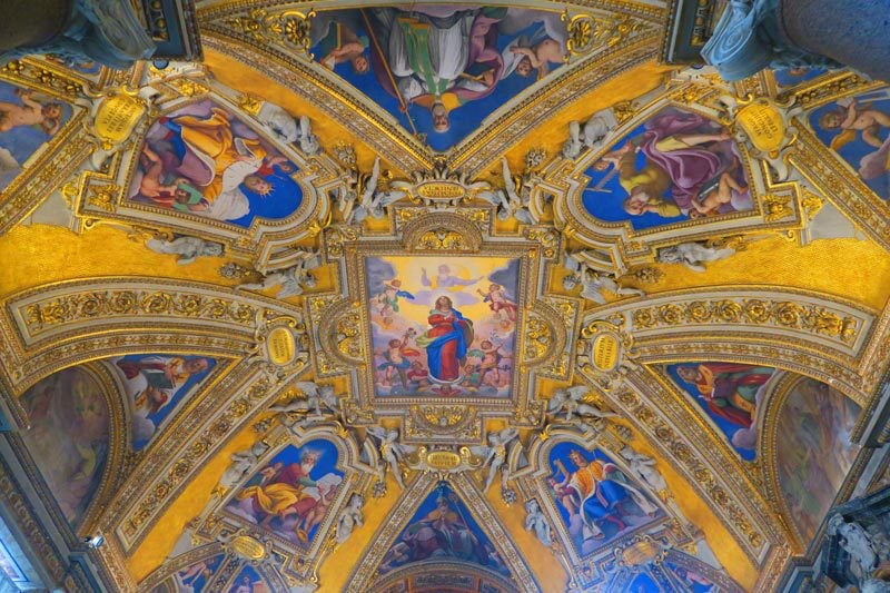 Santa Maria Maggiore - Rome Church - fresco