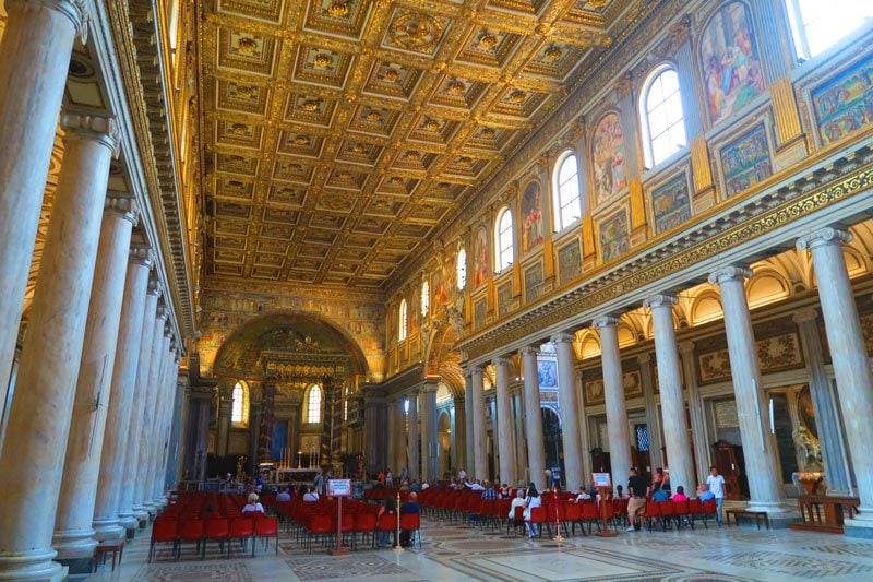 Santa Maria Maggiore - Rome Church - interior