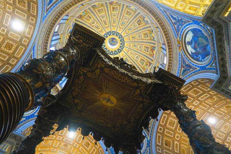 St. Peter’s Basilica - Vatican - Rome - Baldacchino 2