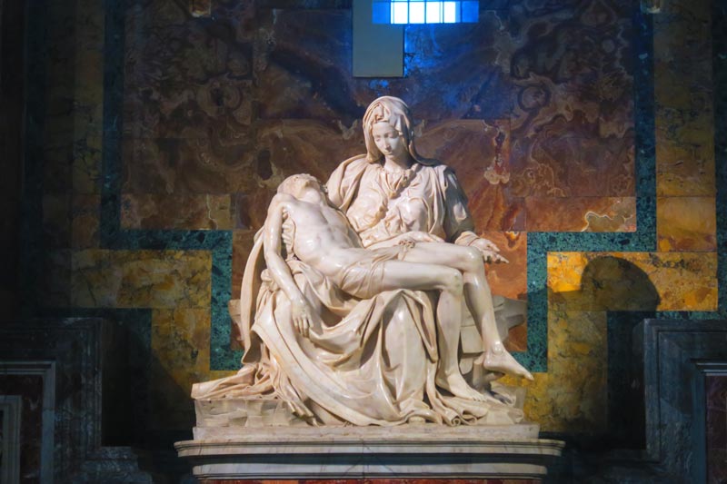 St. Peter’s Basilica - Vatican - Rome - Michaelangelo’s Pieta