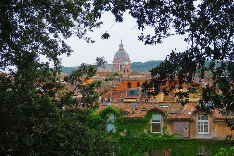 Terrazza Viale del Belvedere - Villa Borghese Park - Rome