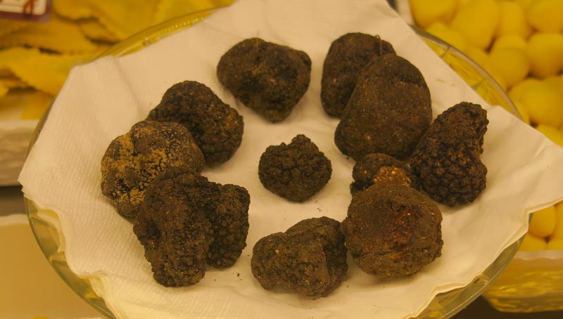 Truffles in Ancient Pizzicheria Ruggeri - Rome