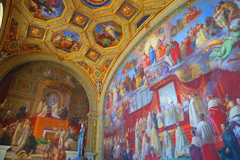 Vatican Museums - Rome - Raphael Rooms 1