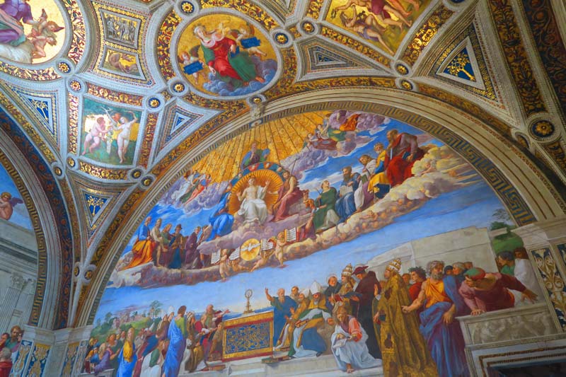 Vatican Museums - Rome - Raphael Rooms 3