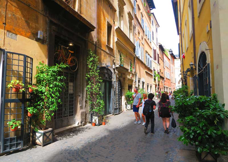 Via dei Coronari Rome historic center 2