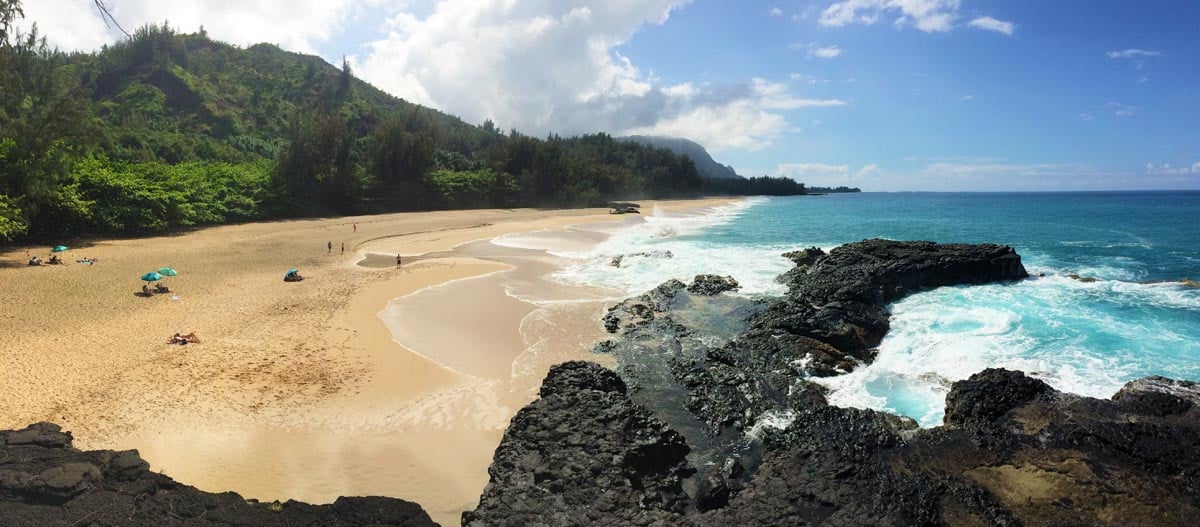 Lumahai Beach - Kauai - Hawaii