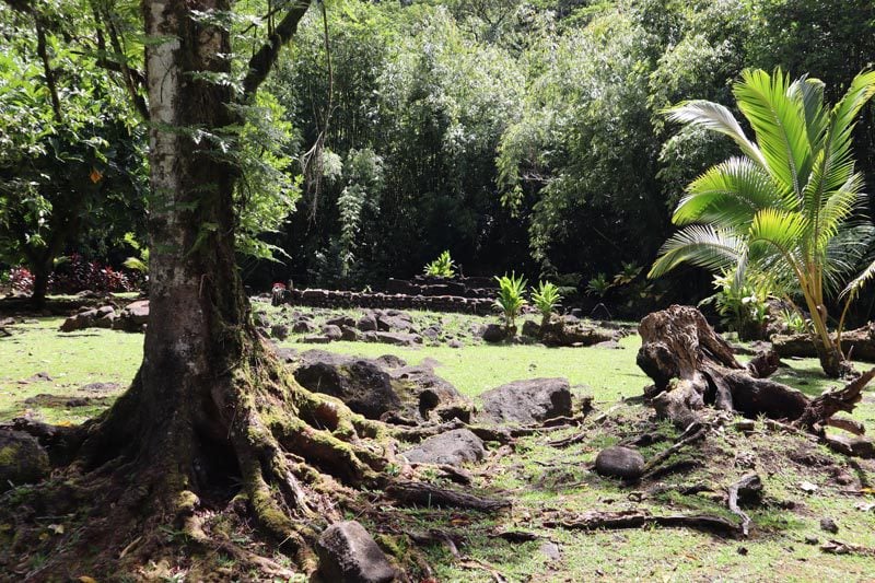 Papenoo Valley Tahiti French Polynesia - marae 2