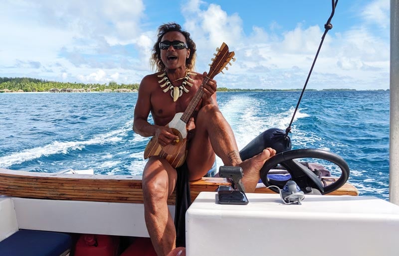 Didier lagoon tour bora bora French Polynesia