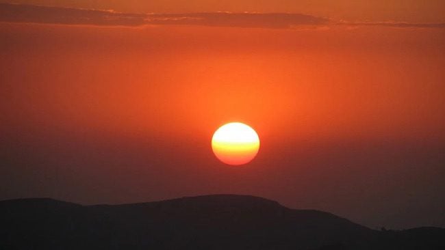 sunset in ethiopia