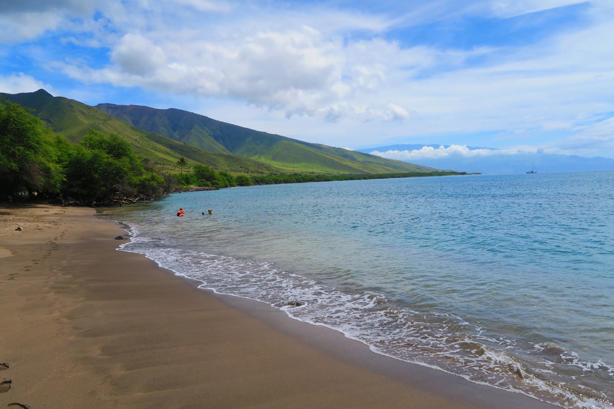 Beach in West Maui - Hawaii