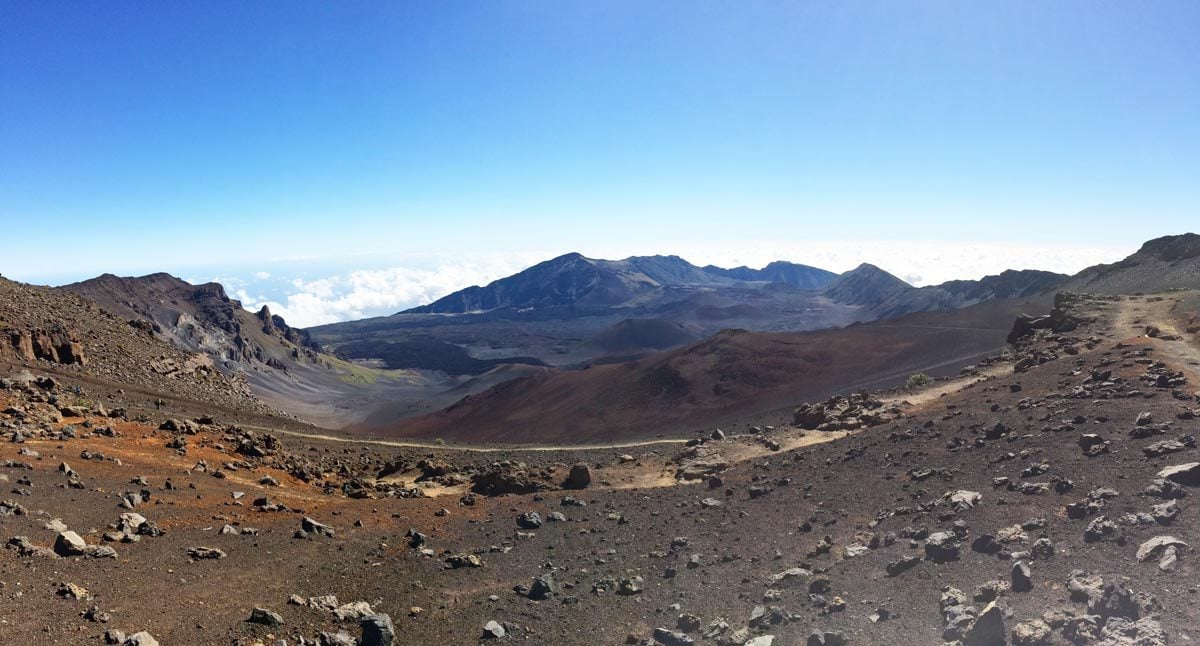 Haleakala Crater - Sliding Sands Hike - Maui - Hawaii - Panoramic View