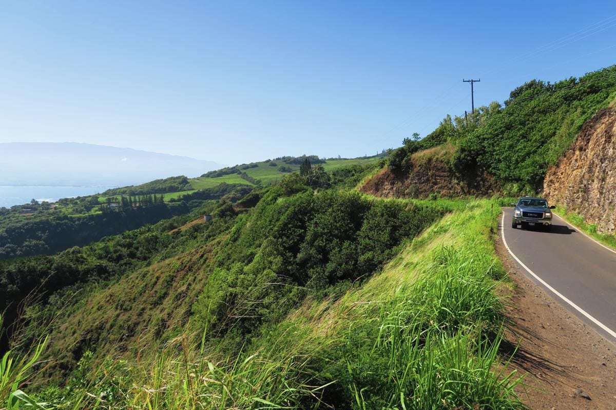 Kahekili Highway Scenic Drive - Maui - Hawaii - Panoramic View