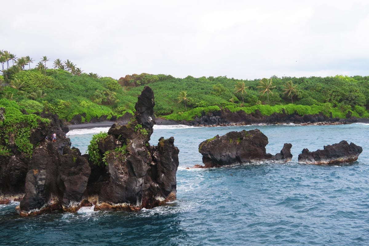 Waianapanapa State Park - Maui Hawaii - Pinnacles