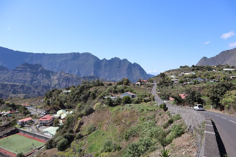 Entering Ilet a Cordes from Cilaos - Reunion Island